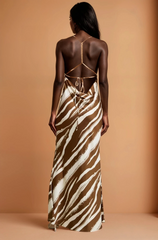 GG4052 Mocha/Ivory Slip Maxi