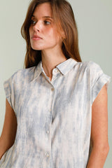 GG1082 Jean Blue Sleeveless Trouser