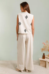 GG1084 Embroidered Top