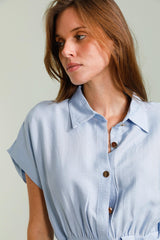 GG1076 Powder Blue Maxi Dress