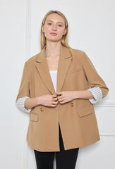 GG1020 Taupe Oversized Blazer