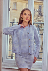 GG1033 Blue Pastel Cardigan