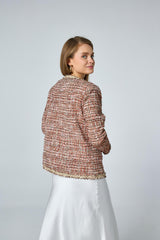 GG1036 Red Tweed Jacket