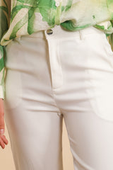 GG1097 White Pants