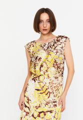 DD8002 Satin Spotted YB Dress