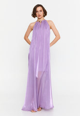 DD8031 Lavender Evening Maxi Dress