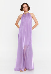 DD8031 Lavender Evening Maxi Dress