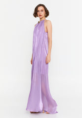 DD8031 Lavender Evening Maxi Dress