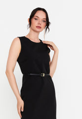 DD8033 Black Mini Dress