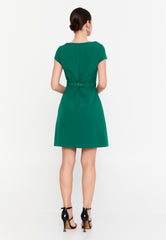 DD8022 Green Mini Dress