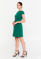 DD8022 Green Mini Dress