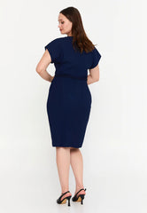 GG3032 Navy Blue Official Dress