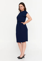 GG3032 Navy Blue Official Dress