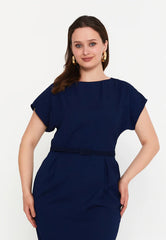 GG3032 Navy Blue Official Dress