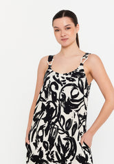 DD8010 BW print maxi