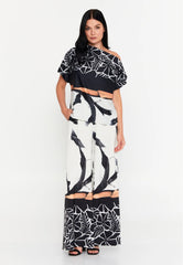 GG3051 Geo Print Pants