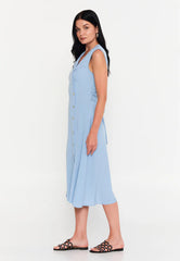 GG3041 Powder Blue Midi Dress