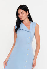 GG3041 Powder Blue Midi Dress