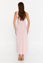GG3001 Powder Pink Linen Midi