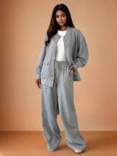 GG2021 Grey Knitted Pants