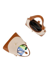 GG2002 Beige & Brown H/Bag