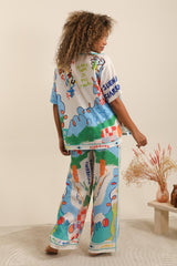 GG1068 Funky Print Top