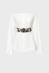 GG20029 Taupe Spotted Think Belt