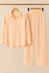 GG1052 Beige Casual Trousers