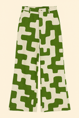 GG1062 GW Print Trousers