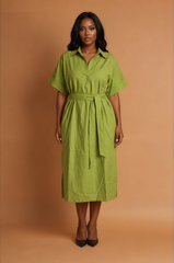 GGG5100 Green Midi Casual