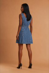 GGG5108 Jean Mini Dress