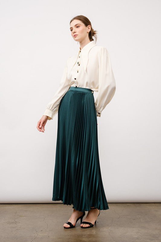 DD4035 Ivory Love Heart DetaIL Top - La Elegant