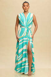 DD7012 Geo Print Maxi