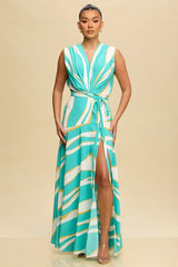 DD7012 Geo Print Maxi