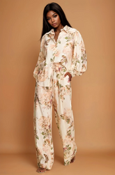 GG4058 Ivory Vintage Floral Top