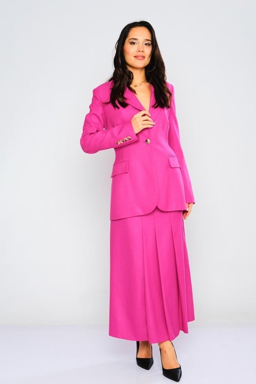 D3149 Fuchsia Skirt - La Elegant