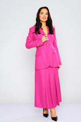 D3149 Fuchsia Skirt - La Elegant