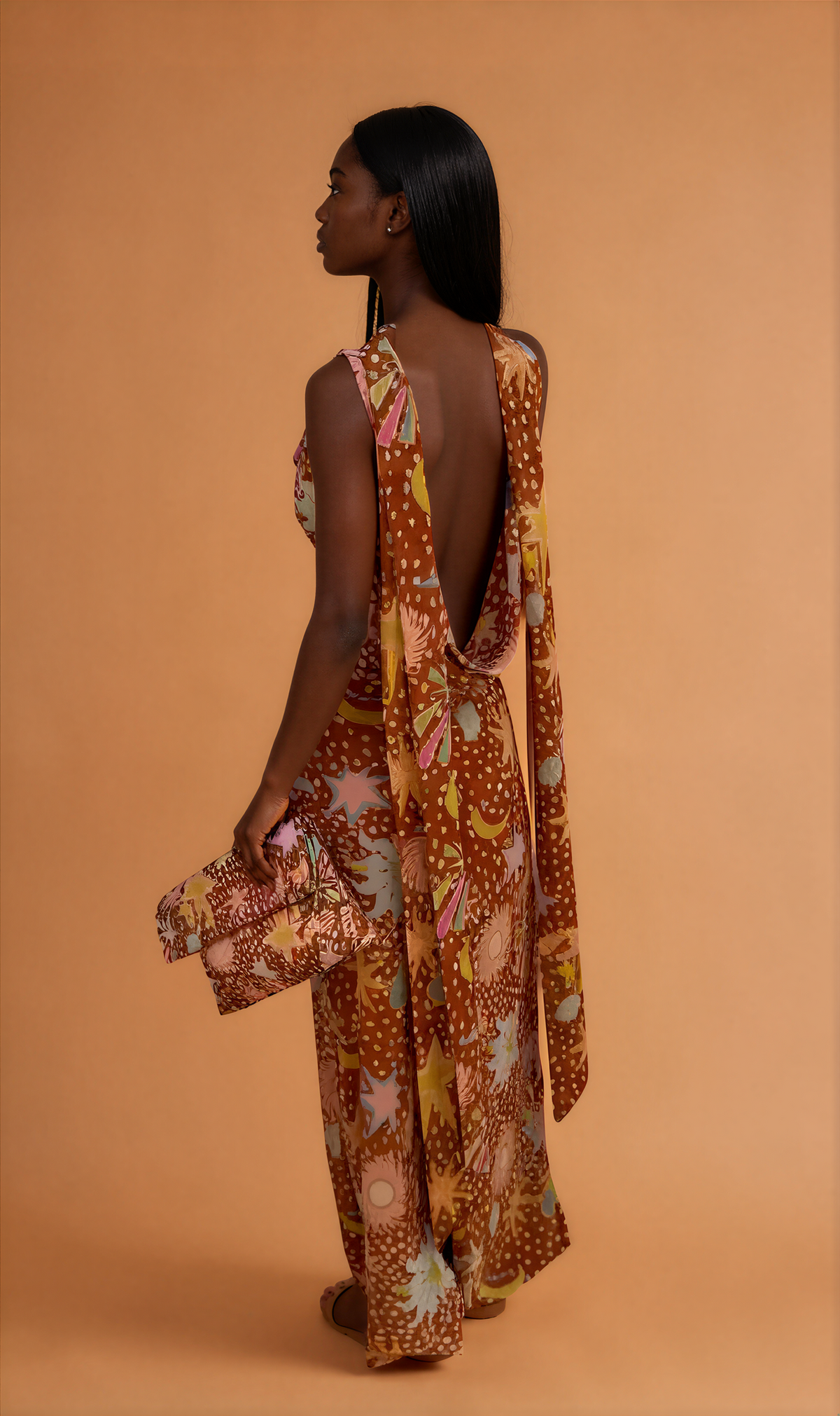 H2010 Summer Fun Print Maxi Dress