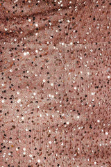 DD4081 Dusty Pink Sequin Gown