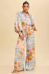 DD7016 Floral Pants