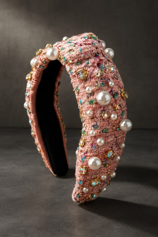 H3203 Fabric Wide Hair Band