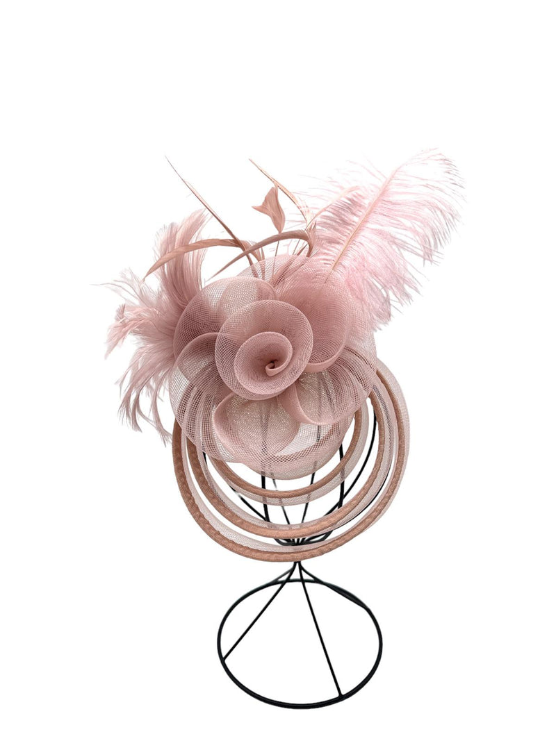 H3072 Blush Fascinator