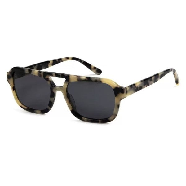 H3215 Brown Mix Oversized Sunglasses
