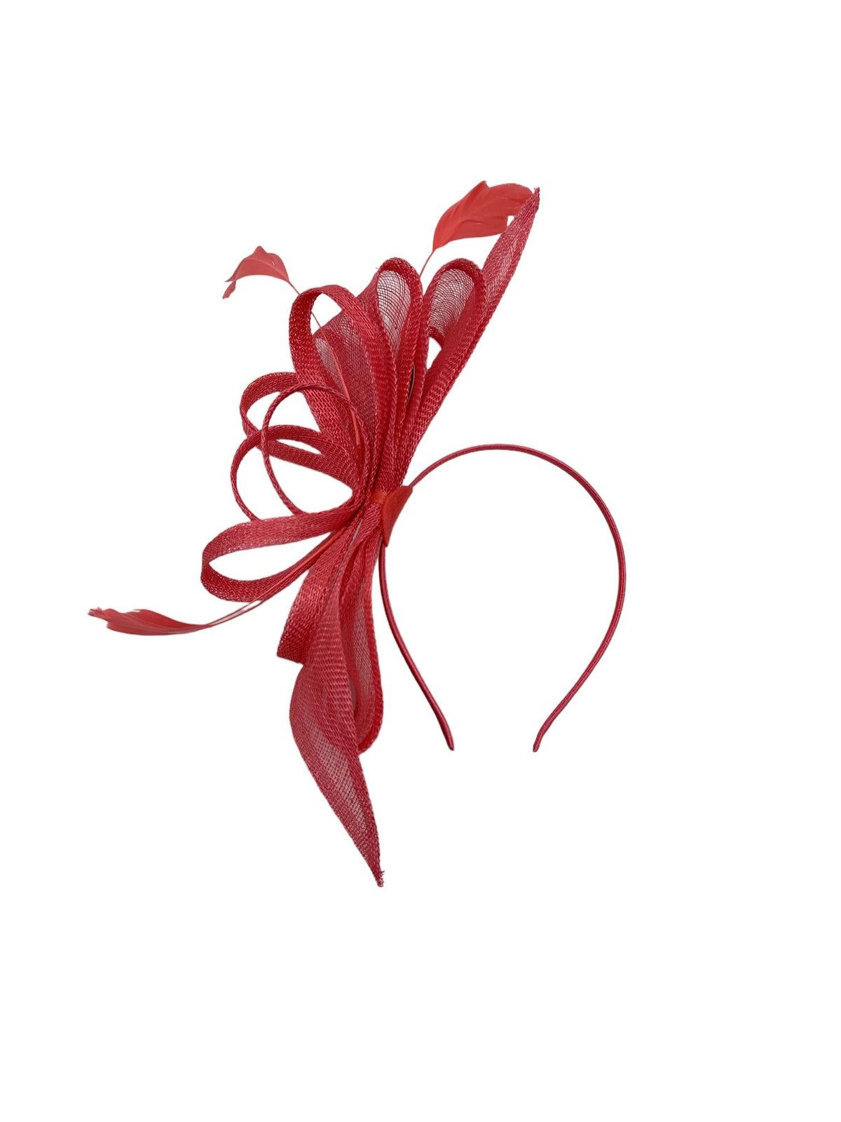 H3069 Coral Head Band Fascinator