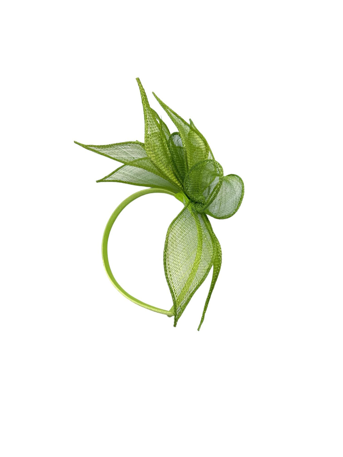 H3068 Green Head Band Fascinator