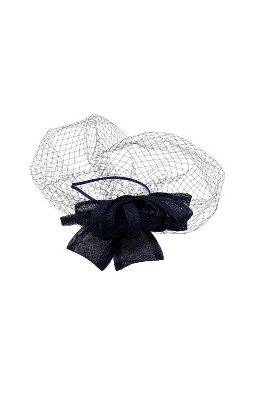 H3065 Marine Netted Fascinator
