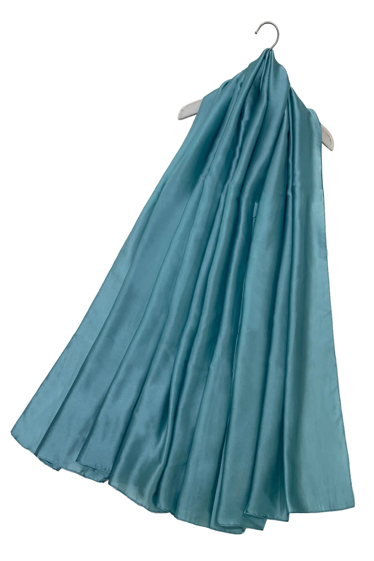 EE212 Powder Blue Silk Scarf