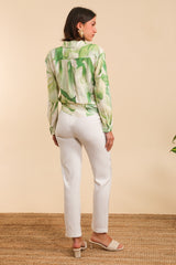 GG1097 White Pants