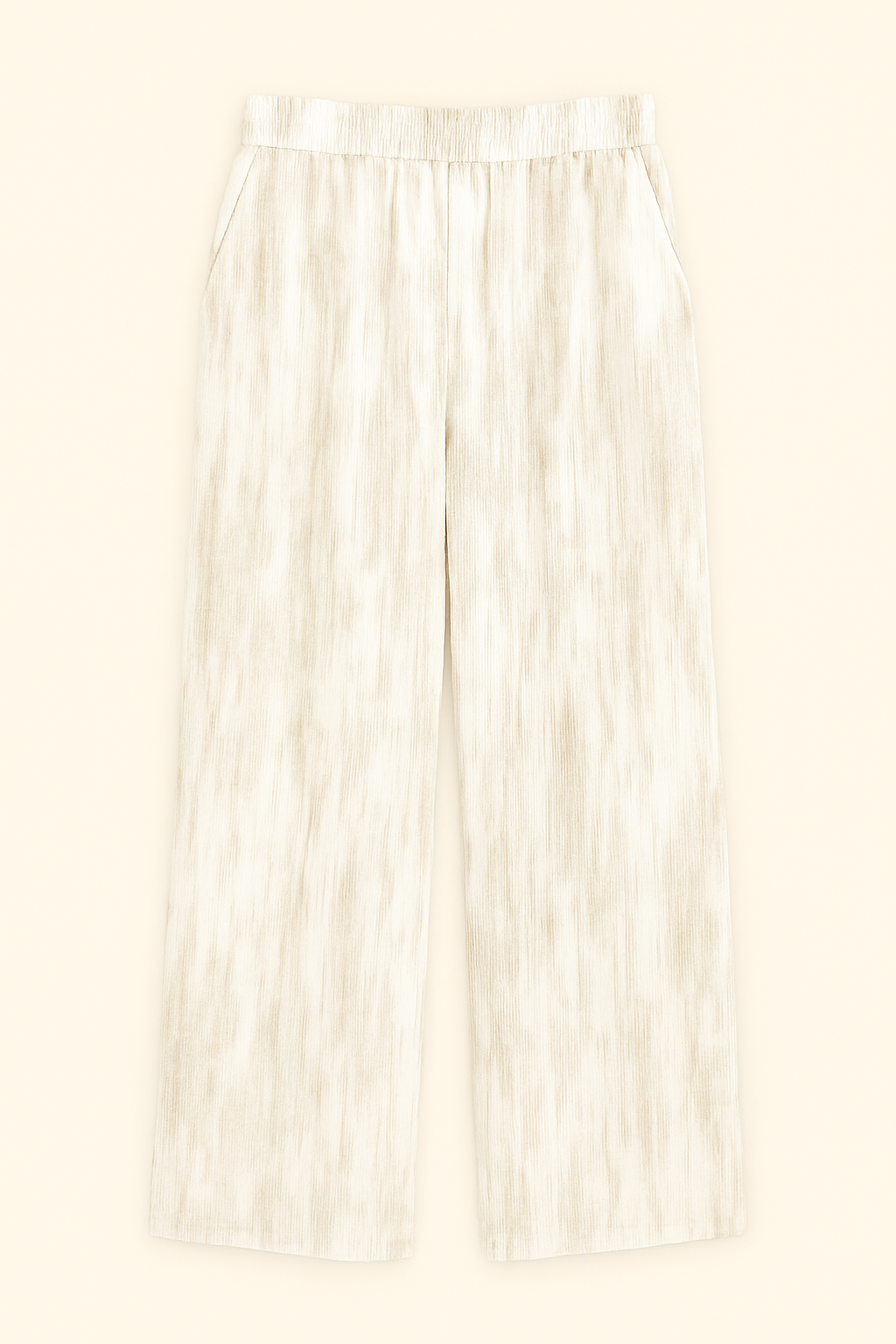GG1081 Beige Sleeveless Trouser