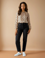 GG2031 Polk-A-Dot Blouse